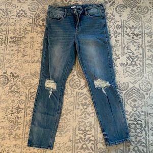 Old navy power straight high rise size 6 jeans